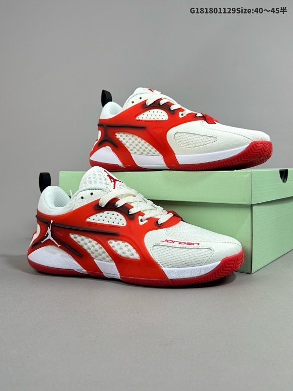 18040-45半 Nike Jordan Heir 1.0 继承者一代 減震防滑耐磨 低帮 篮球鞋 货号:FZ2471-100 ID:G181801129Size:4045半