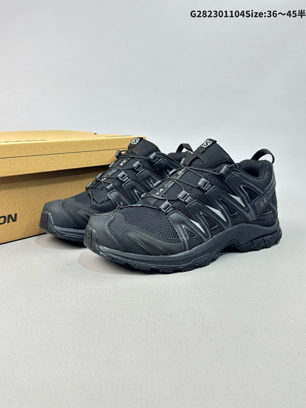 23036-45半 Salomon XA Pro 3D For Avnier 萨洛蒙复古机能潮流休闲跑鞋 黑色货号416174-27