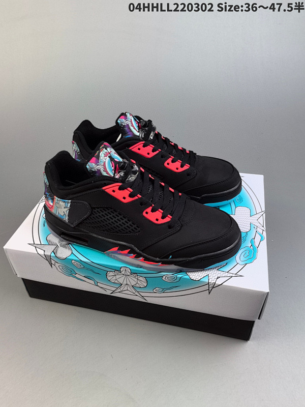 240公司级 Air Jordan 5 Retro Low "CNY" 低帮 中国年 风筝 AJ5 乔丹5代04HHLL220302 Size:3647.5半货号840475-060