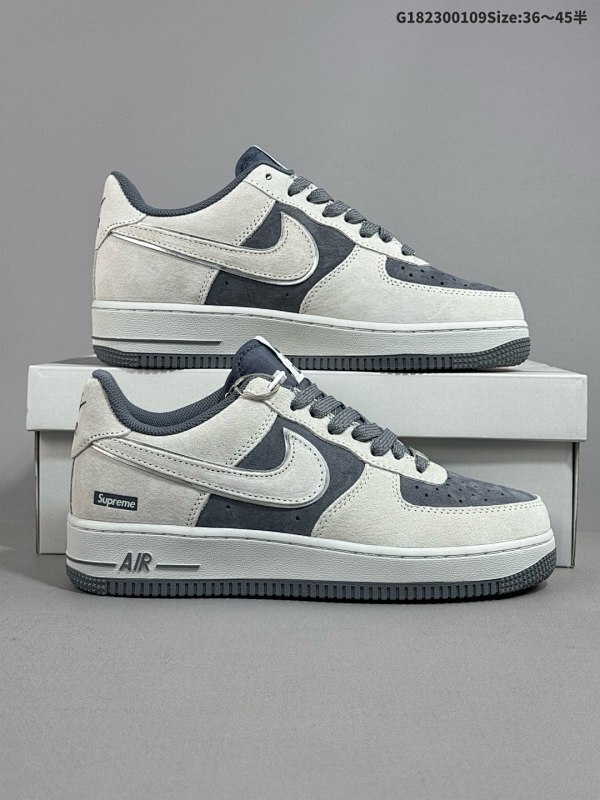 23036-45半 公司级NIKE AIR FORCE 107 LV8 原楦头原纸板 打造纯正低帮空军版型 专注外贸渠道 全掌内置蜂窝气垫货号:ME2392-107