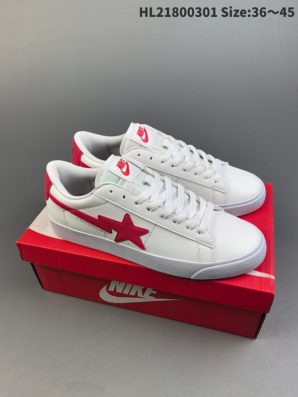 80 耐克Superm e x Nike SB Zoom Blazer Lo864348- 101  HL21800301 Size:3645