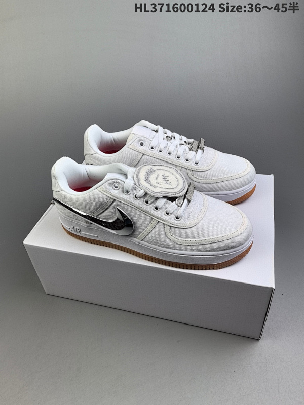 160 空军换勾Travis Scott x NK Air Force 1 AF 100 空军一号 HL371600124 Size:3645半