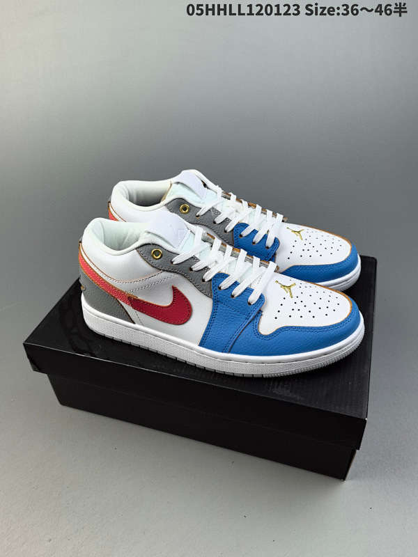 150头层带半码 Air Jordan 1 Low "Philippines" 低帮 菲律宾05HHLL120123 Size:3646半货号FN8901-164