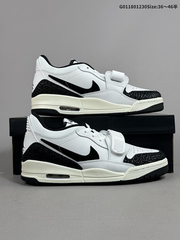 18036-46半 公司级耐克 AJ 乔丹 Air Jordan Legacy 312 低帮运动鞋 AJ312 乔312百搭篮球鞋货号FQ7827-110