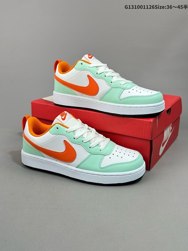 10036-45半 Nike Court Borough Low 低帮百搭透气休闲运动板鞋男女鞋 经典耐用的设计货号FN3687-181