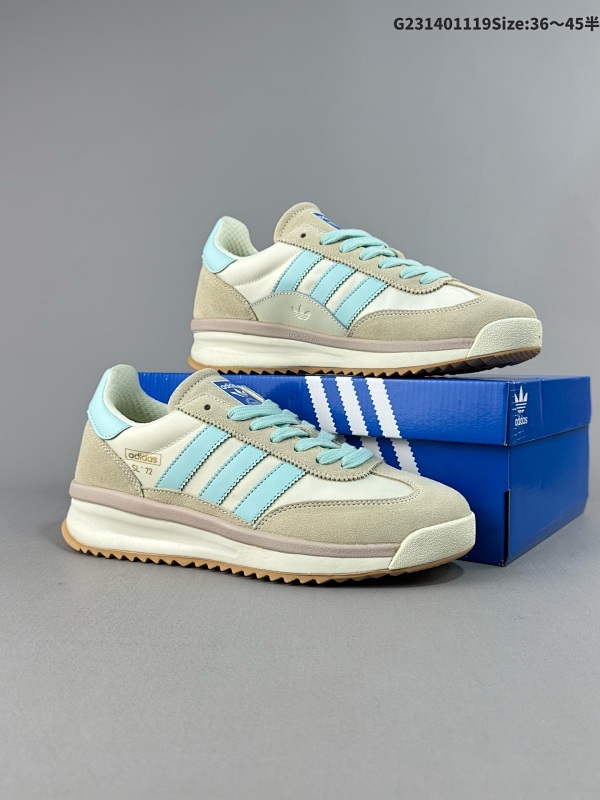 14036-45半 adidas originals SL 72 RS 复古单品 原装级adidas originals SL 72 RS 防滑 低帮 生活体闲鞋 男女同款货号IH7988