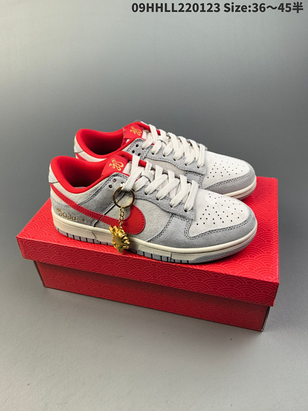 290公司级 头层[定制球鞋]  Nike Dunk Low CNY 耐克 09HHLL220123 Size:3645半货号FC1688-178