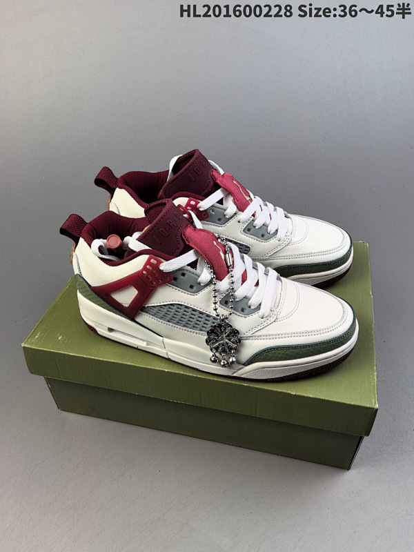 160 Jordan Spizike Low AJ复古低帮篮球鞋 龙编码HL201600228 Size:3645半FJ6372-100