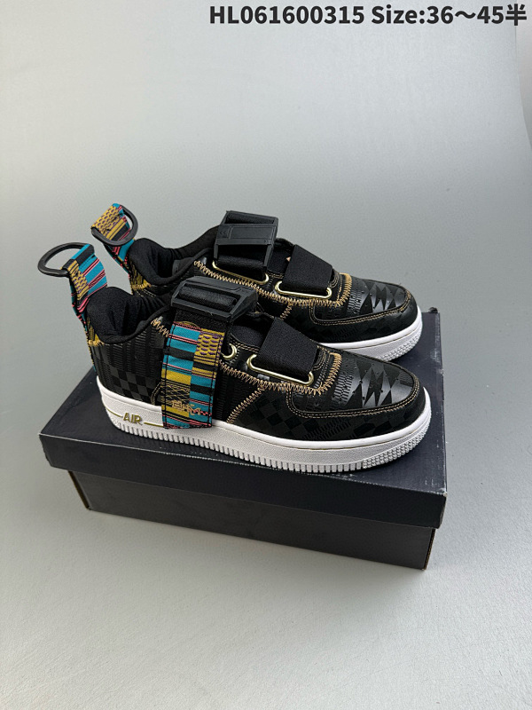 160 公司级耐克Nike Air Force 1 UTILITY BHM QS空军一号低帮ID: HL061600315 Size:3645半货号BV7783-001