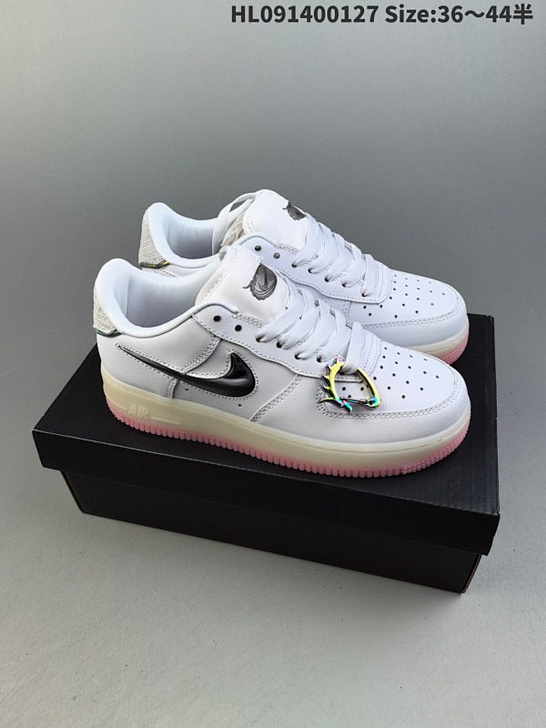 140 耐克Nike Air Force 1 Low  空军一号低帮百搭休闲运动板鞋货号FZ5741 191 编码HL091400127 Size:3644半