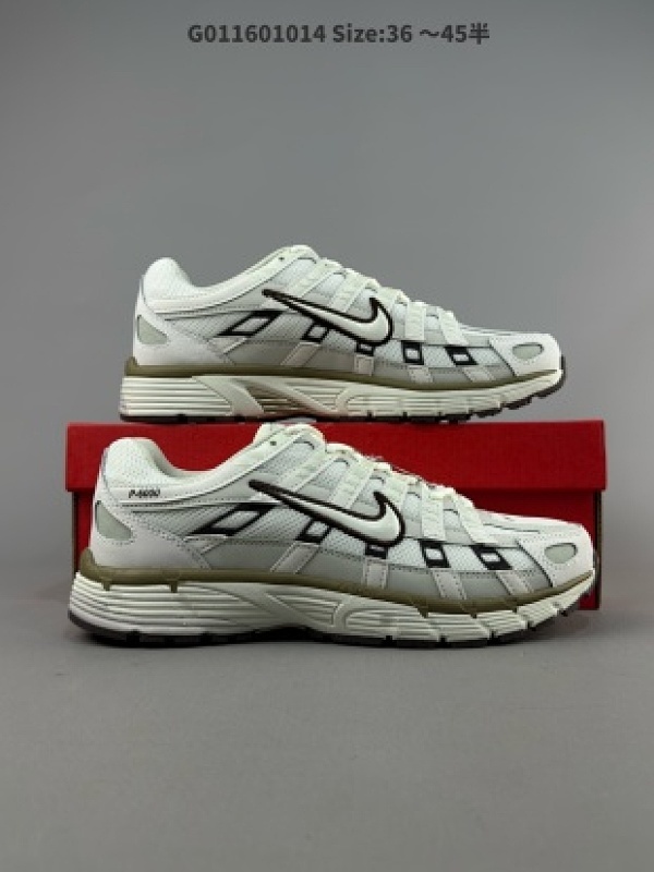 Nike P-6000 Premium 耐克 低帮 米褐绿 轻便舒适透气防滑缓震耐磨跑步鞋货号HF0728-201