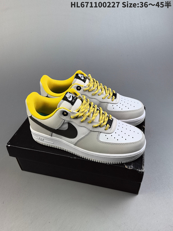 110 真标耐克Nike Air Force 1 Low  空军一货号FV3628-031  ID: HL671100227 Size:3645半