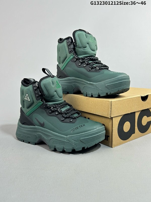 23036-46 公司级耐克 NIKE ACG ZOOM GAIADOME GORE-TEX山脉2代系列高帮户外登山越跑徒步休闲运动鞋  货号:   DD2858-300