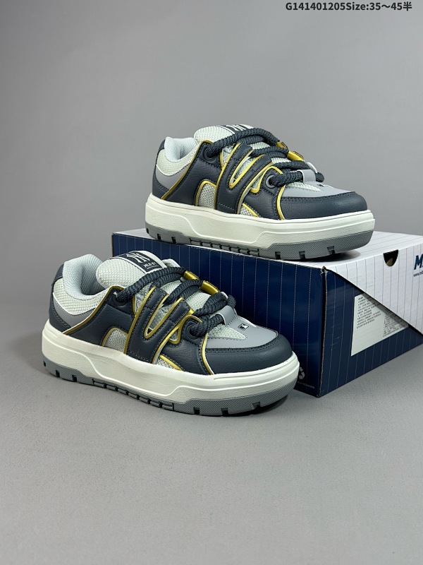 14035.5-45半 MLB Chunky Liner Basic 人气单品学长鞋系列轻量增高厚底百搭休闲运动板鞋货号3ASXCLB4N50GRS