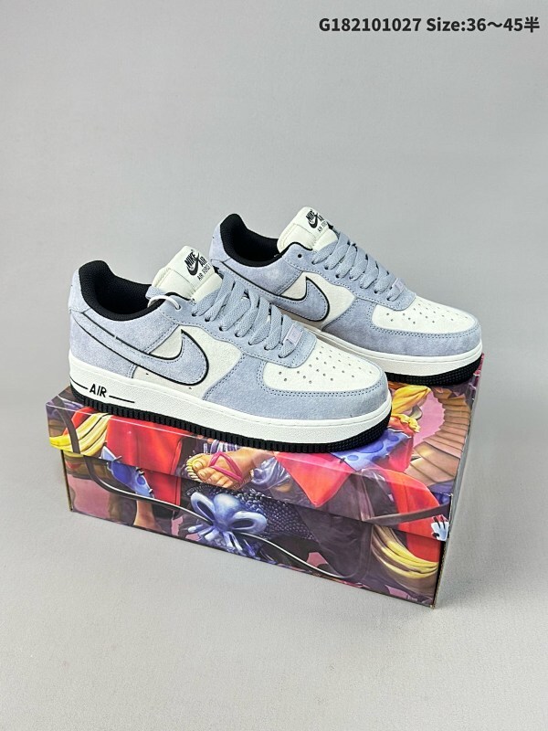 耐克Nike AIR FORCE 107 空军一号低帮百搭休闲运动板鞋货号:LF8999-444