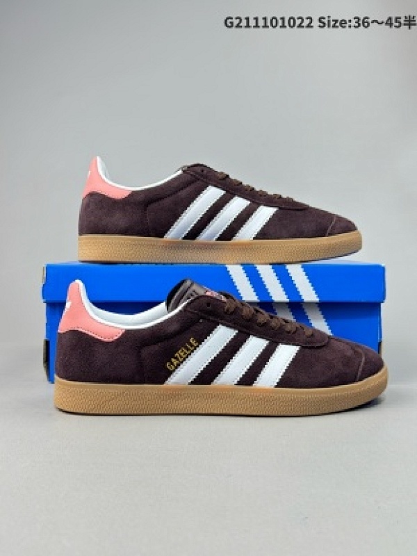 adidas Originals Gazelle 85 三叶草休闲防滑耐磨低帮板鞋 鞋头出色设计 塑就出众贴合感官方货号: IF3233