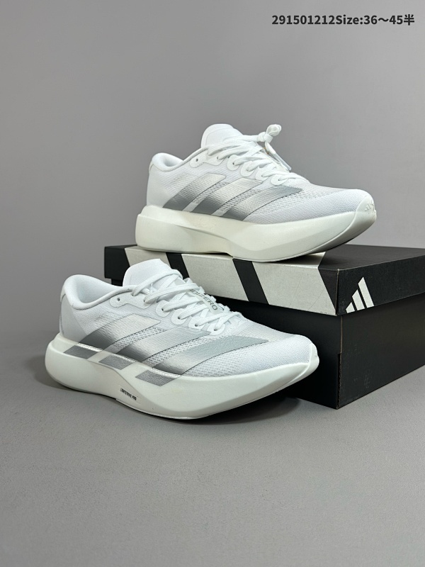 150 公司级阿迪达斯 ADIDAS ADIZERO EVO SL 运动舒适防滑耐磨 低帮跑步鞋 阿迪达斯革新力作货号JR6207