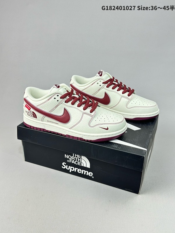 耐克 Nike Dunk Low Retro 运动鞋复古板鞋 北脸 北面 联名货号BM0234-506