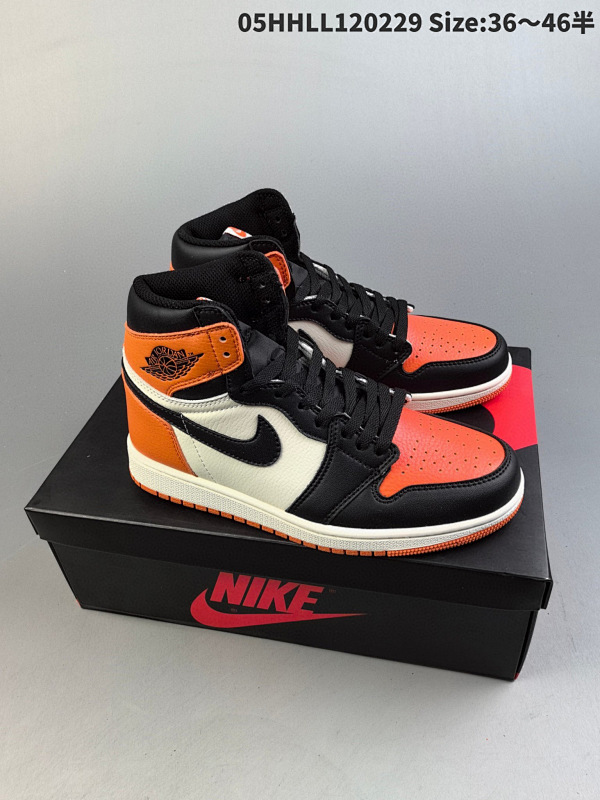 150真标带半码 Air Jordan 1 Retro High "Shattered05HHLL120229 Size:3646半货号555088-005