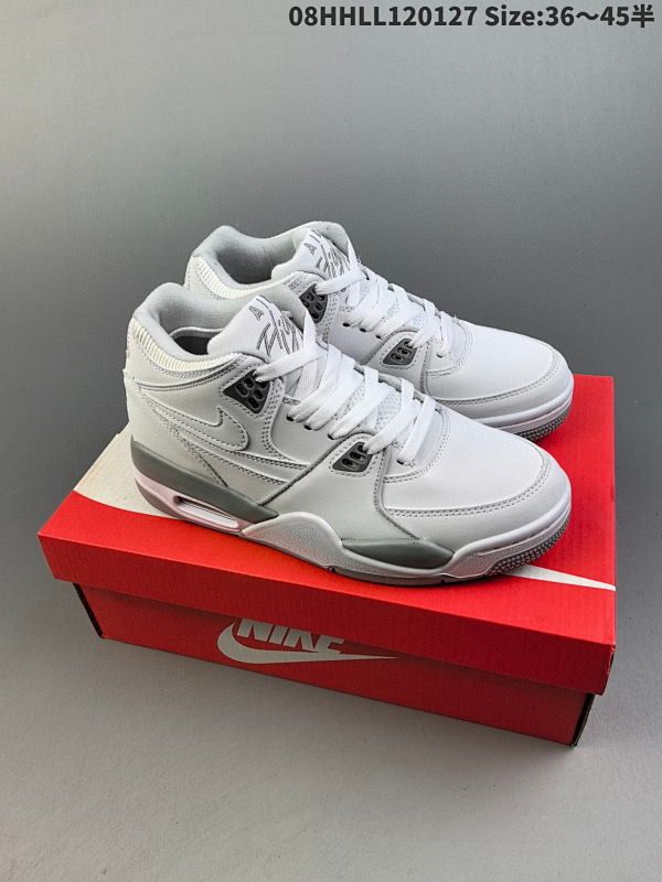 180 Nike Air Flight 89 耐克 89款 兄弟款 白灰 将经典08HHLL120127 Size:3645半货号HF0406-100