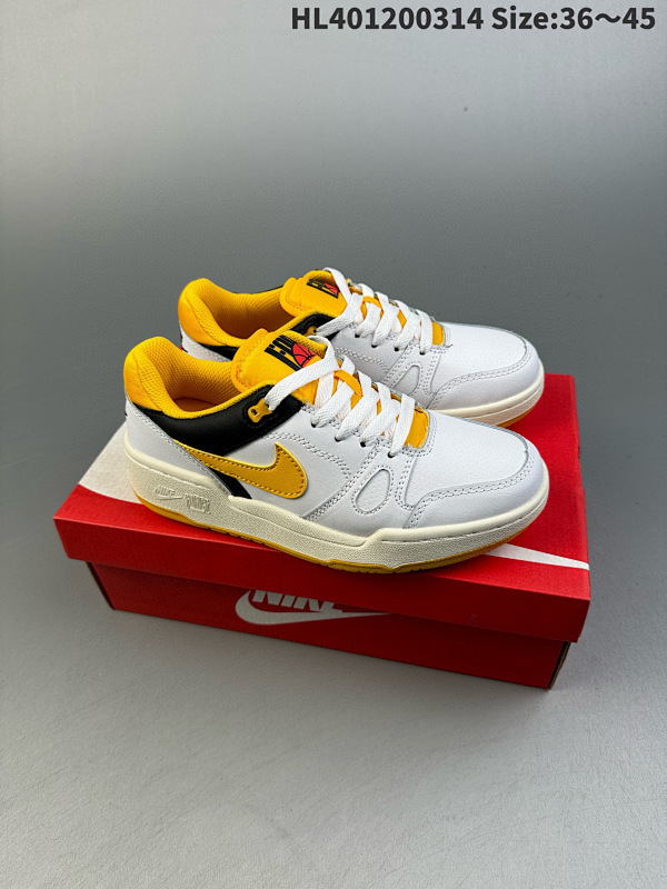 120 耐克Nike FULL FORCE LO扣篮系列低帮休闲运动滑板板鞋采用软质货号FB1362-103 ID: HL401200314 Size:3645