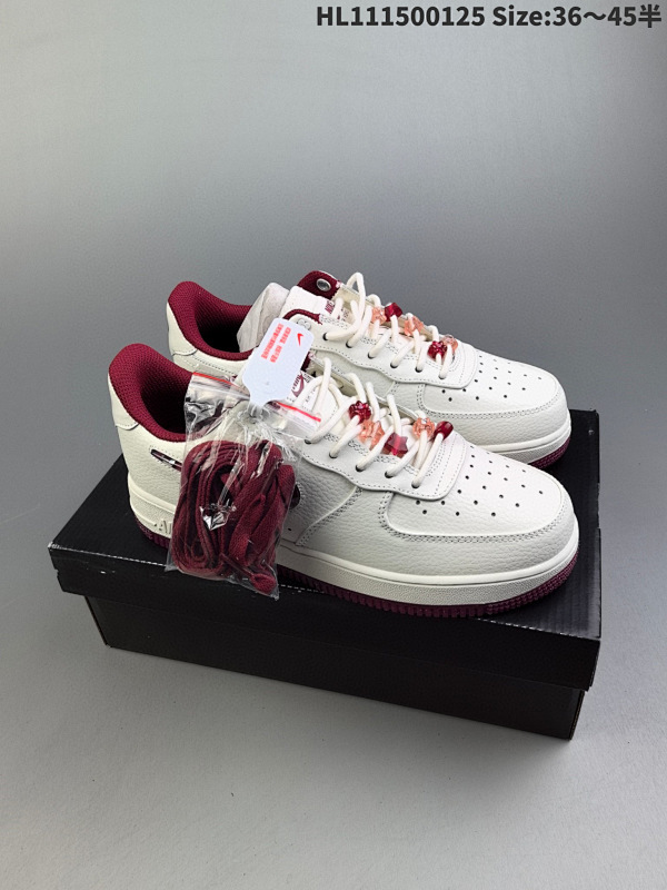 120 带气垫Air Force 1 Low 07 All white 联名小银勾货号CT1990-100 编码HL111200125 Size:3645半