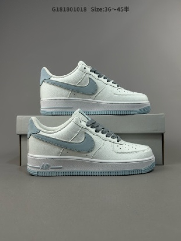公司级NIKE AIR FORCE 107 原楦头原纸板 打造纯正低帮空军版型货号:AQ2566-201