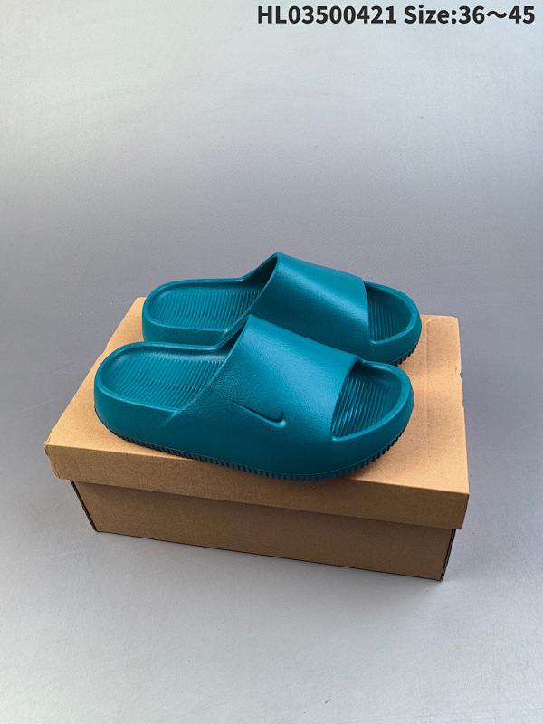 50 耐克Nike Calm Slide 拖鞋 夏季单品 Nike全新打造的拖鞋Calm Slide也即将于今年秋季登场货号FD4116#HL03500421 Size:3645