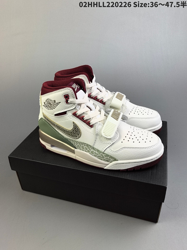 22036-47.5半    公司级 头层 Air Jordan Legacy 312 高帮 02HHLL220226 Size:3647.5半货号FZ5047-120