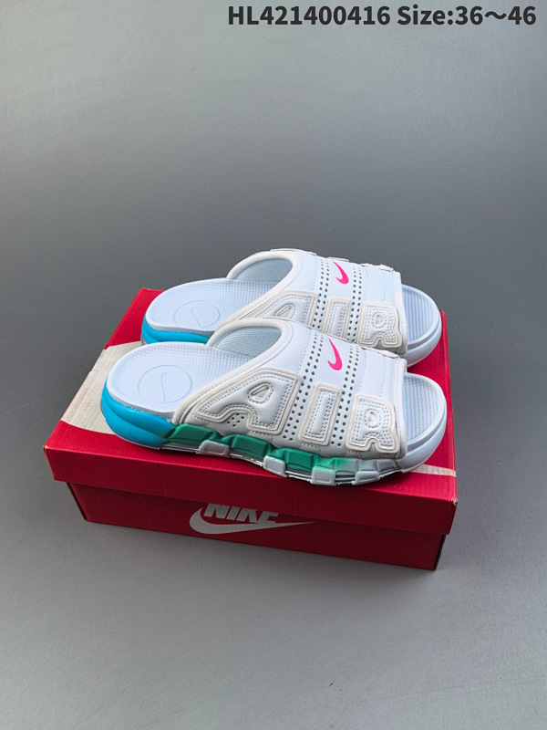 140 NIKE AIR MORE Uptempo Slide皮蓬拖鞋 FN3437-161以流行于街头IDHL421400416 Size:3646