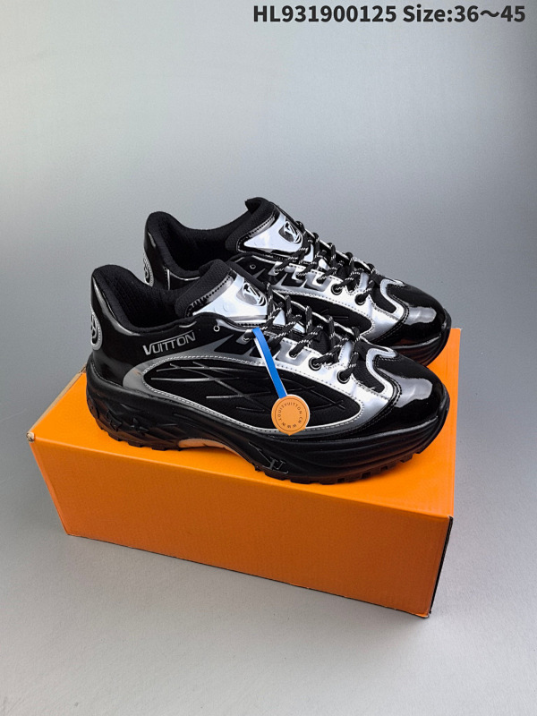 190 全新LV路易威登Louis Vuitton Trainer Sneaker Low休闲运动文化百搭板鞋  ID:HL931900125 Size:3645