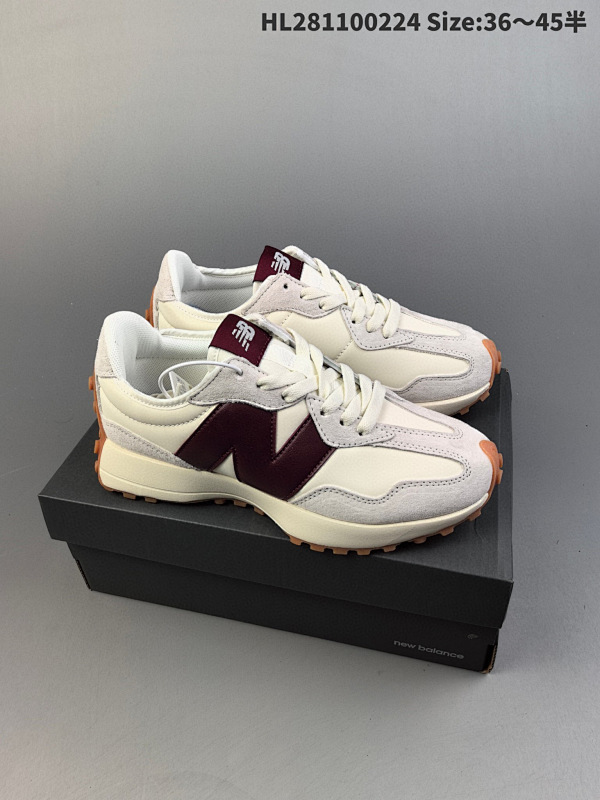 110 New Balance MS327 复古休闲运动慢跑鞋 完美清洁度货号: WS327KA HL281100224 Size:3645半