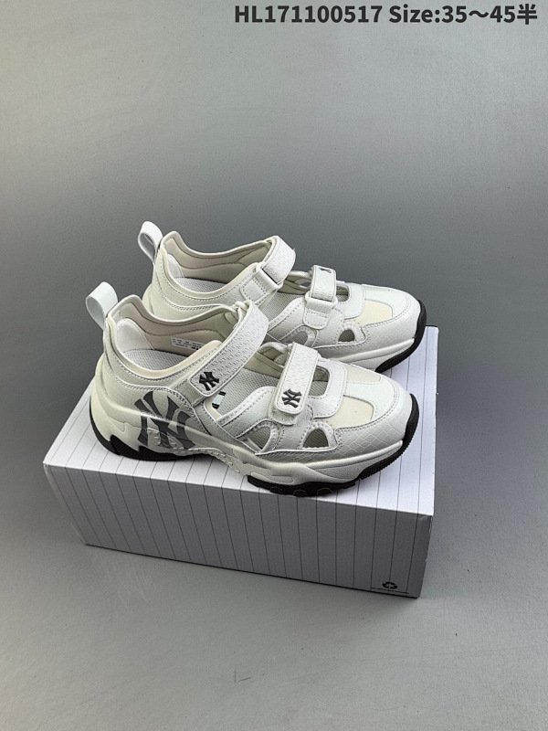 110 公司级凉鞋Korea韩国限定发售NY美国榄球洋基队限定 x MLB Big ID:HL171100517 Size:3545半货号3ASDBCL43