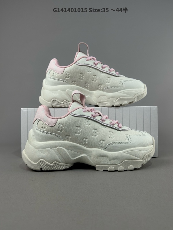 公司级MLB 纽约洋基队 24FW 情侣款印刻老花时尚复古老爹鞋厚底学长鞋 运动鞋 款号:3ASHBEM4N43PKS