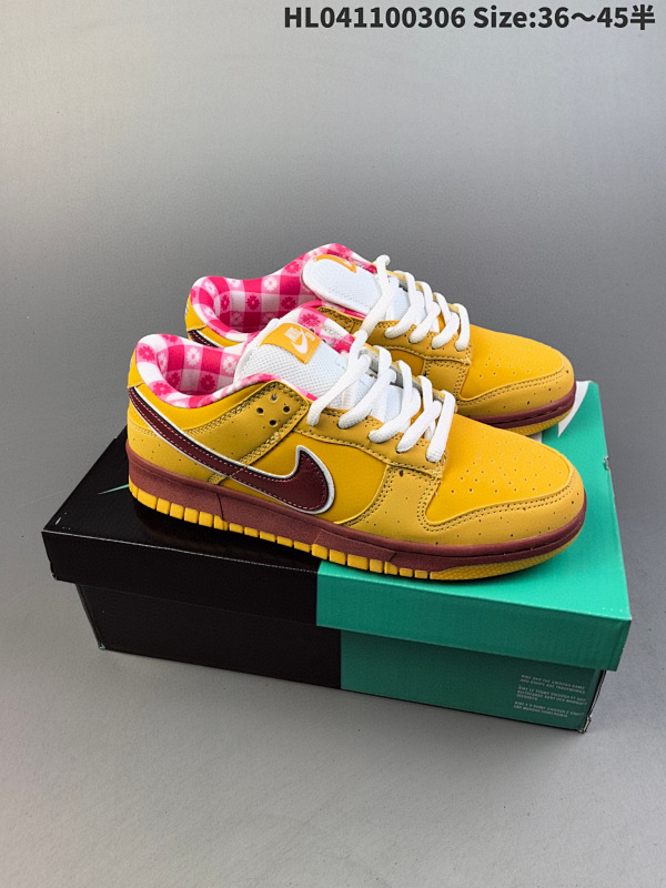 110 Concepts x Nike Dunk Low Pro SB 黄龙虾 这款Concepts X Nike SB HL041100306 Size:3645半货号313170-661