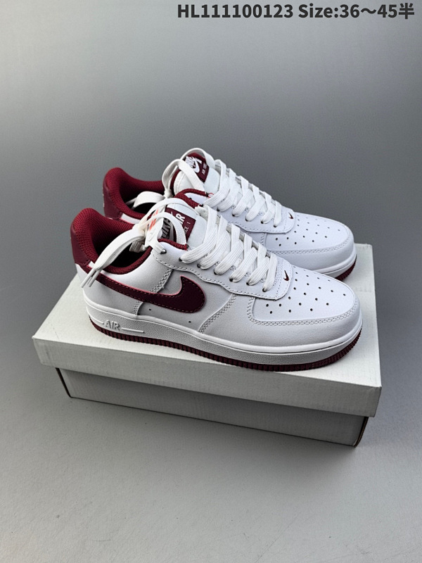 110 耐克Nike Air Force 1 Low 空军一号低帮百搭休闲运动板鞋货号FV5948-105 编码HL111100123 Size:3645半