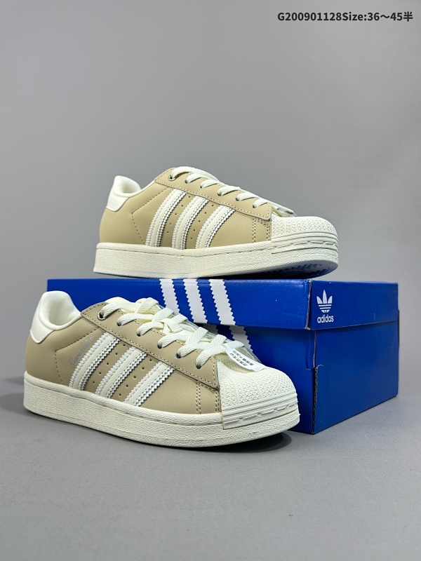 9036-45半 阿迪达斯Adidas三叶草 Originals Superstar贝壳头系列低帮经典百搭休闲运动板鞋 货号:IE3039