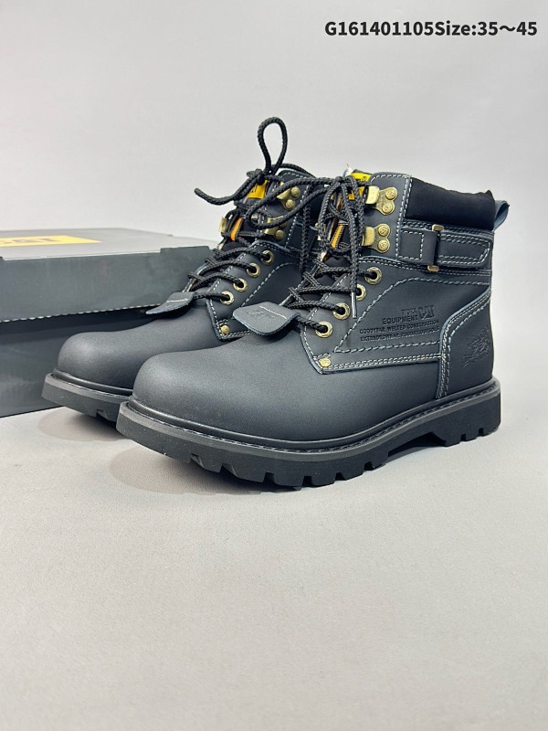14035-45偏大1码 CAT FOOTWEAR/ CAT 卡特工装 休闲复古男女款鞋系列靴子 中高帮马丁靴 新款潮板鞋