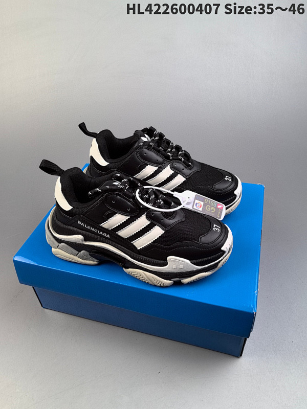 260   法国高端奢侈品牌-巴黎世家阿迪 联名BALENCIAGA Track 编码HL422600407 Size:3546