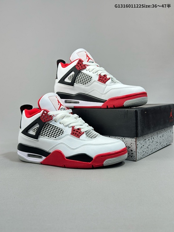 16036-47半 耐克 新款 Nike Air Jordan 4 Retro OG 中帮 迈克尔乔丹AJ4代乔4 复古休闲运动文化篮球鞋货号DC7770-160