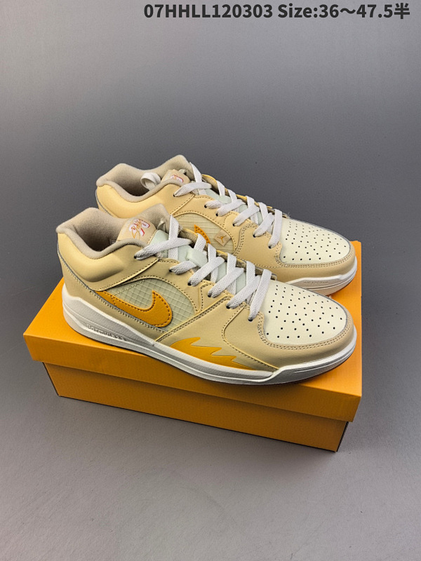 170 Air Jordan Stadium 90 Low AJ90 低帮 淡黄色 乔丹篮球鞋系列 07HHLL120303 Size:3647.5半货号FN0584-200