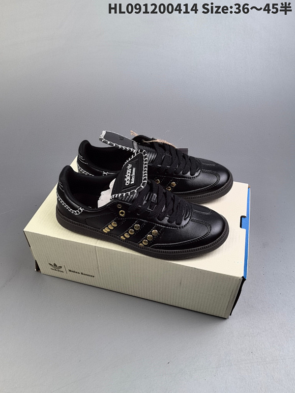 120 Wales Bonner x adidas Samba 2024 复古桑巴板鞋 大厂出品HL091200414 Size:3645半货号: IG4304
