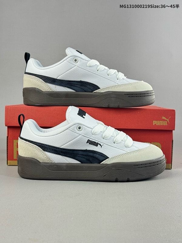 10036-45半 Puma年度王炸单品 PUMA彪马PARK LIFESTYLE OG 低帮 蕾哈娜联名面包鞋男女同款复古休闲 板鞋  货号:397495-03