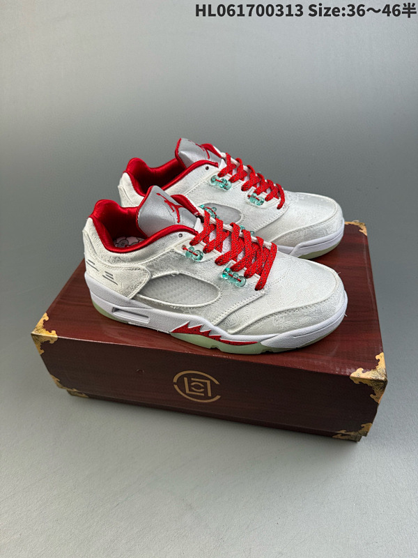 170  Nike Air Jordan Retro 5 原装配色 乔丹AJ5代低帮复古休HL061700313 Size:3646半货号1551183