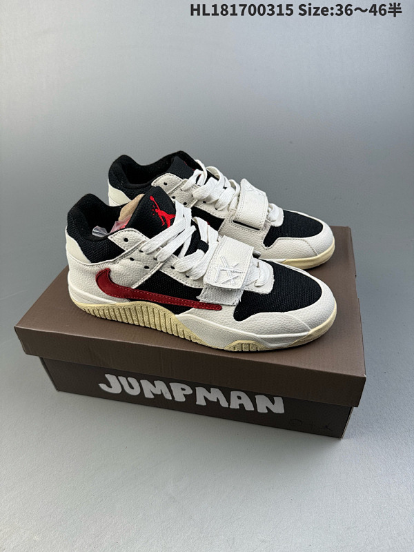 170 Travis Scott x Air Jordan 1 Jumpman Jack TR 货号FZ8117-101 编码 HL181700315 Size:3646半