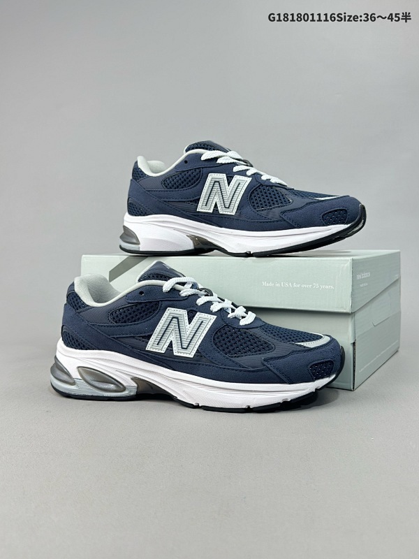 18036-45半 公司级New Balance M2010系列 新百伦 复古老爹风网布跑步休闲运动鞋货号:M2010BU