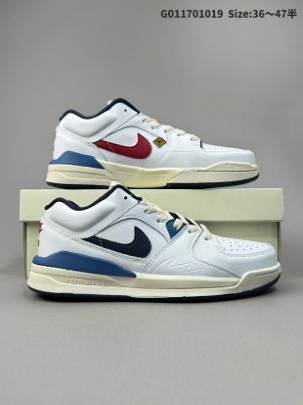 Air Jordan Stadium 90 Low AJ90 低帮 白蓝红鸳鸯 乔丹篮球鞋系列 货号HM3713-141