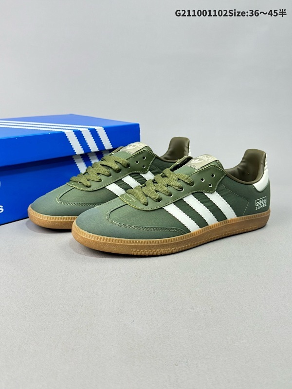 10036-45半 阿迪达斯 德训鞋 ADIDAS ORIGINALS SAMBA OG SHOES 经典运动鞋小白鞋T头鞋货号IE3440