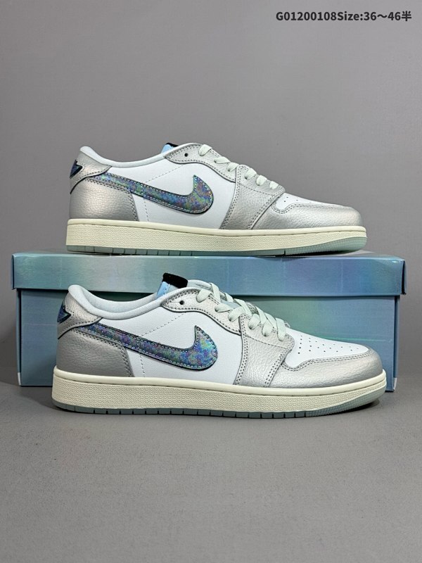 20036-46半 Air Jordan 1 Low OG "蛇年/CNY" 低帮 蛇年限定货号HF3144-100