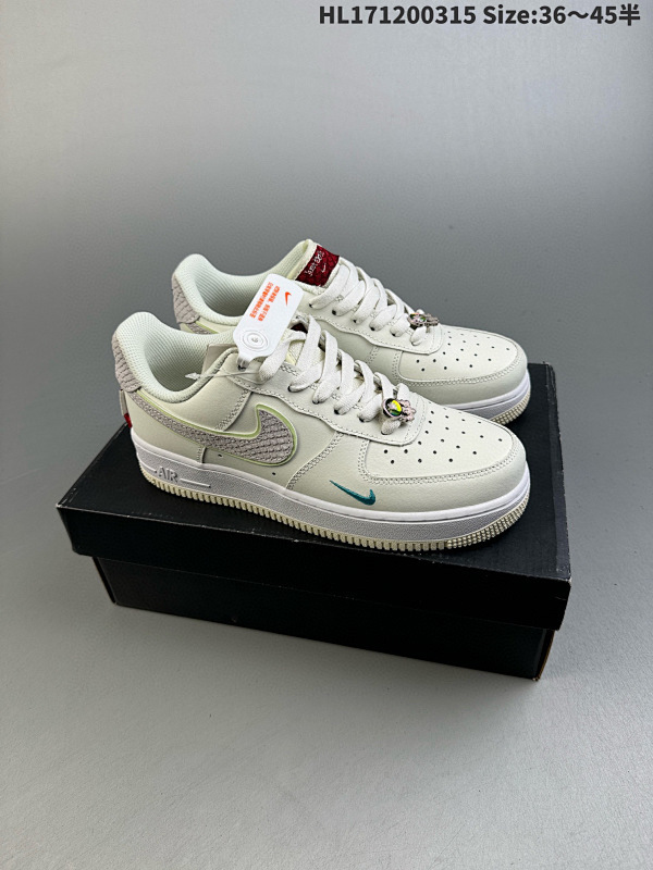 120 AF1 龙年限定NK Air Force 107 Low 空军一号低帮百搭休闲运动板鞋 编码 HL171200315 Size:3645半